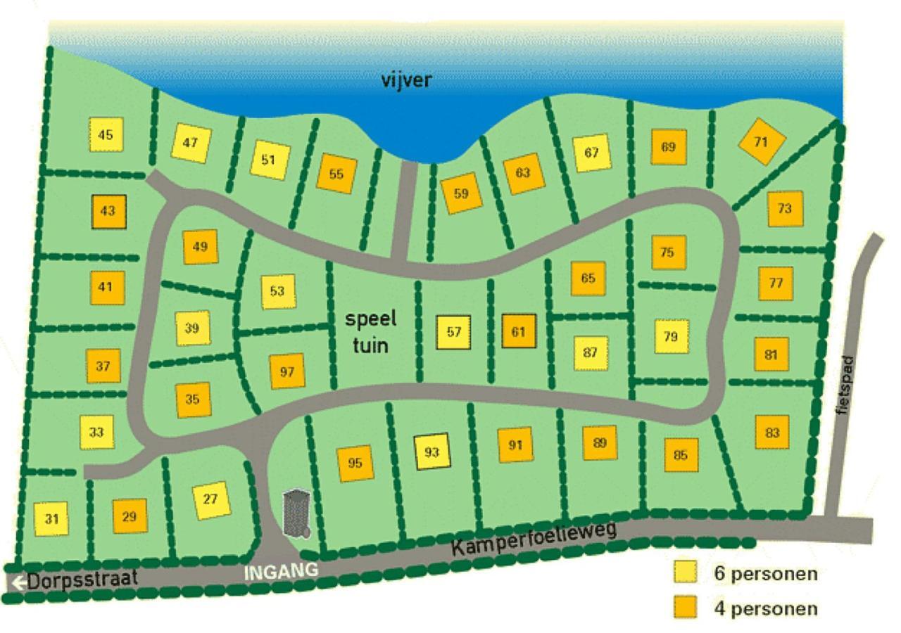 Villapark Kamperfoelie 63 De Koog  Dış mekan fotoğraf